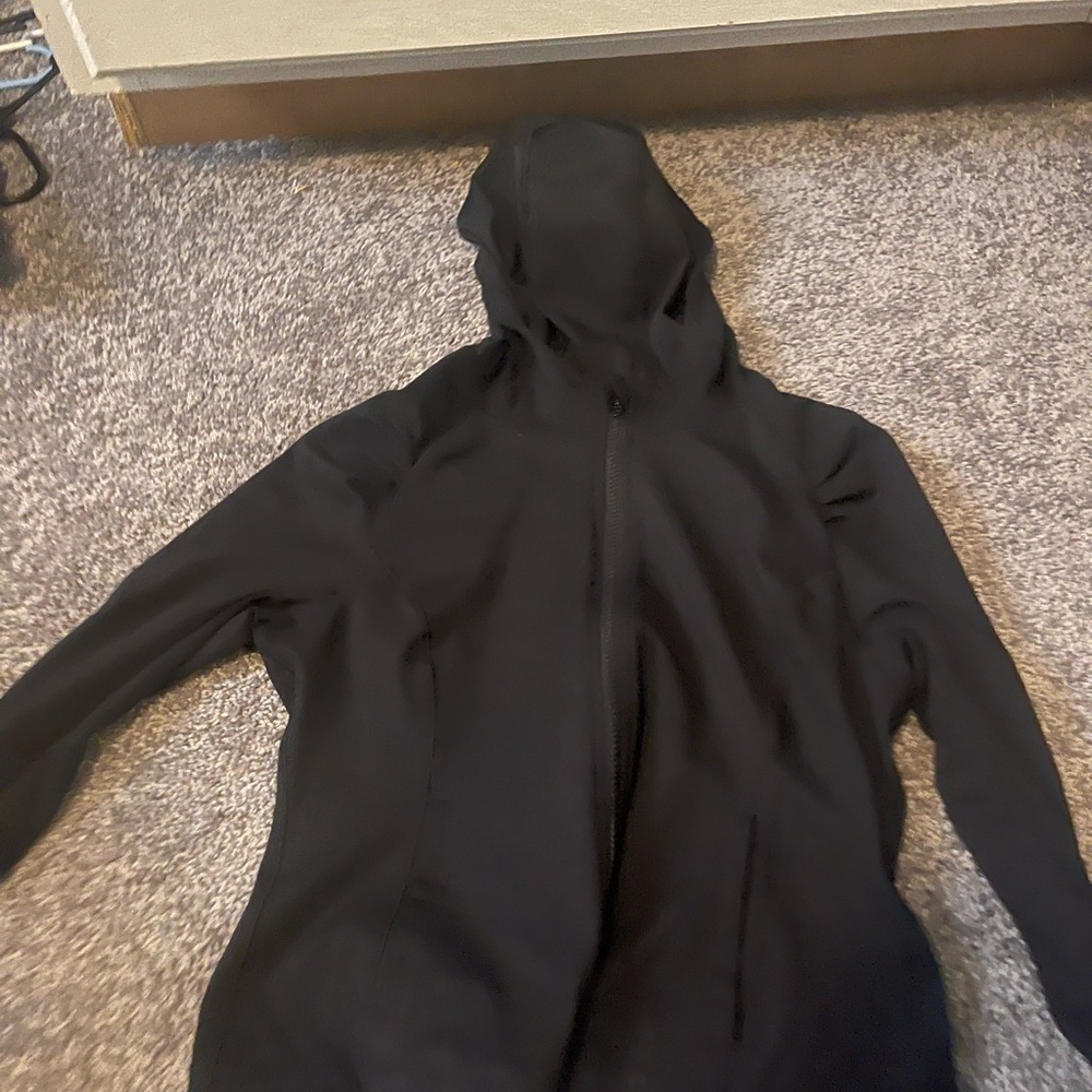 Black Hooded Jacket